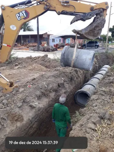 Drenagem, Calçamento, meio fio, concretagem 
