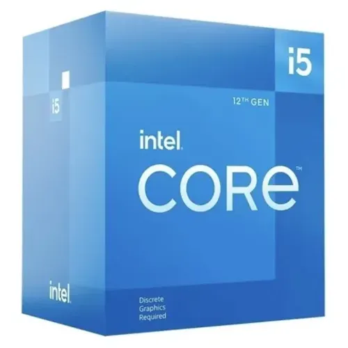 Processador Intel Core i5 12400F 2.50GHz (4.40GHz Max Turbo) 6N/12T 18MB LGA 1700 - WZetta