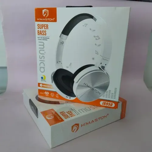 Fone Sem Fio Hmaston Bluetooth Headset Fm Rádio Mp3 Jb950 