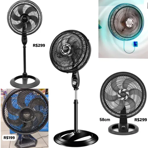 Ventiladores novos lacrados a pronta entrega
