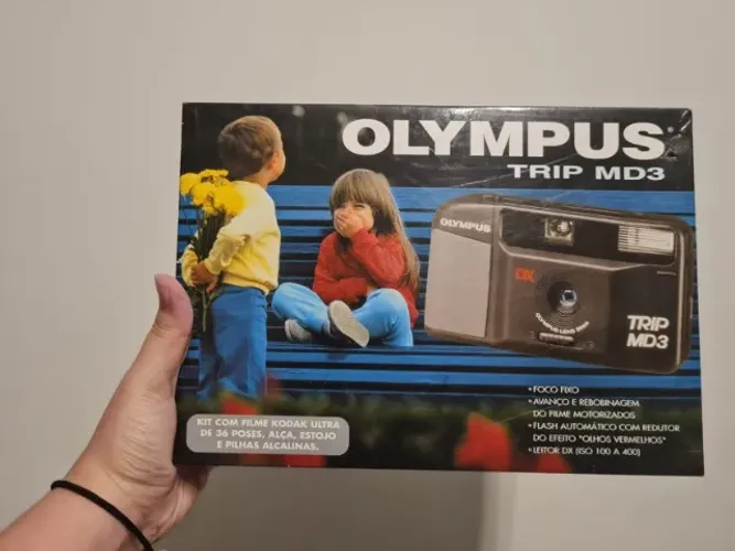 Câmera Olympus TRIP MD3 - Nova, na caixa.