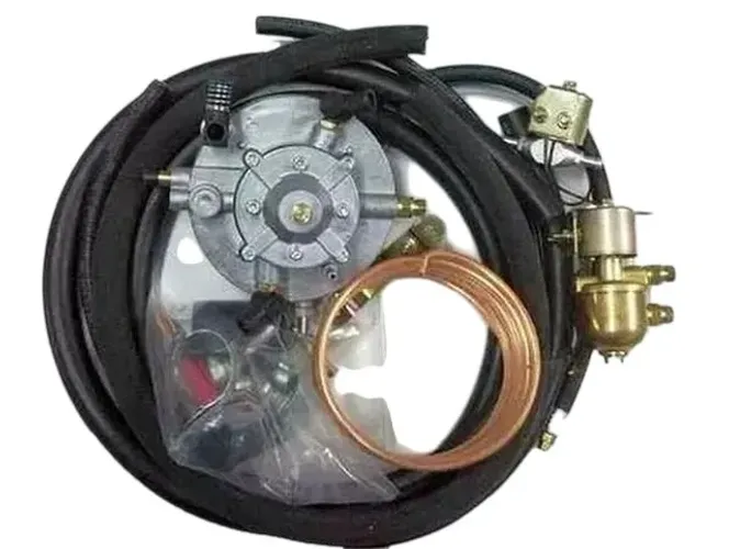 Kit Gás Glp Empilhadeiras Botijão P13 motor carburador corpo simples