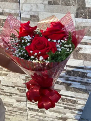 Buquê Rosas naturais