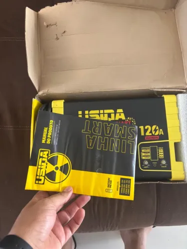 Carregador de Bateria Usina Smart 120A nova sem uso