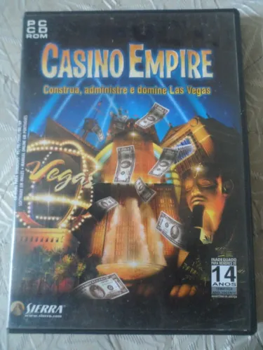 PC CD Rom Casino Empire Sierra 2002 dois discos