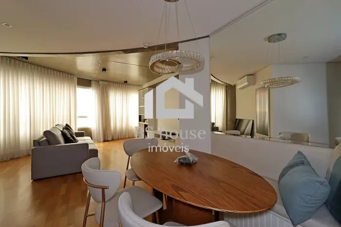 Apartamento mobiliado para locação com 110² - Bairro Jardim - Santo André