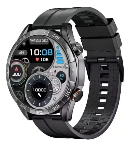 Relágio Smartwatch Haylou Solar 5, Tela Amoled 1,58 Ip68 À Prova D'água, monitor saúde