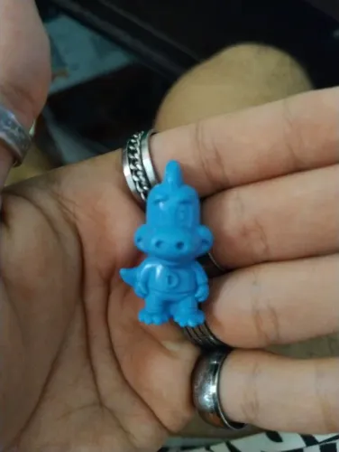 Dinossauro azul danoninho
