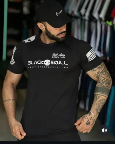 Camisa black skull