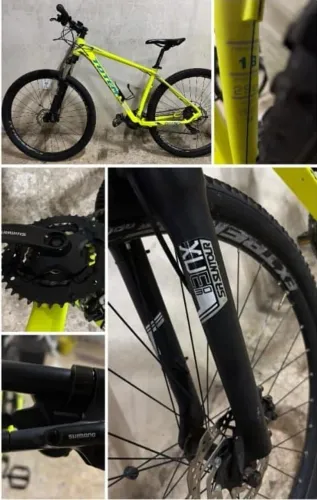 BIKE TOTEM ARO 29 QUADRO 18 - TROCO POR CAIAQUE DE PESCA