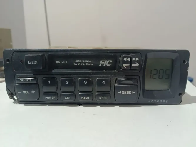 Rádio toca fitas FIC MD 1200 *** leia a descrição***