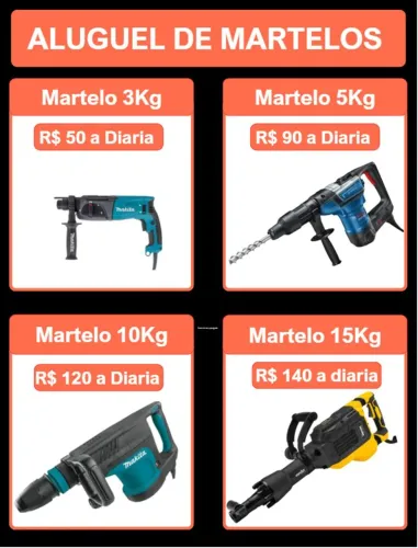 Locação de ferramentas 