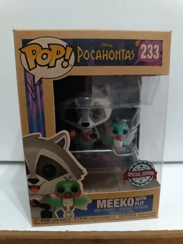 Funko POP! Disney: Pocahontas #233 - Meeko with Flit Earth