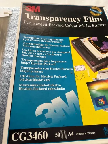 Transparência 3 M A4