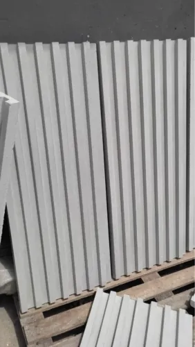 Placas de concreto ripado 