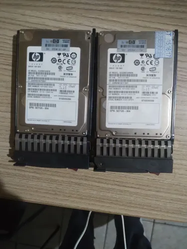 HDs SAS HP 300GB 10K