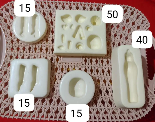 Moldes de silicone para biscuit 