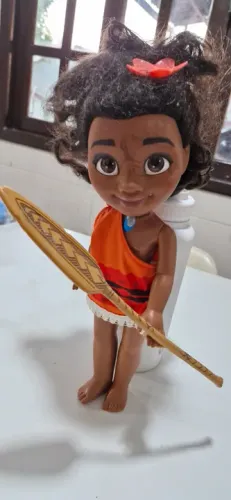 Boneca e personagens MOANA