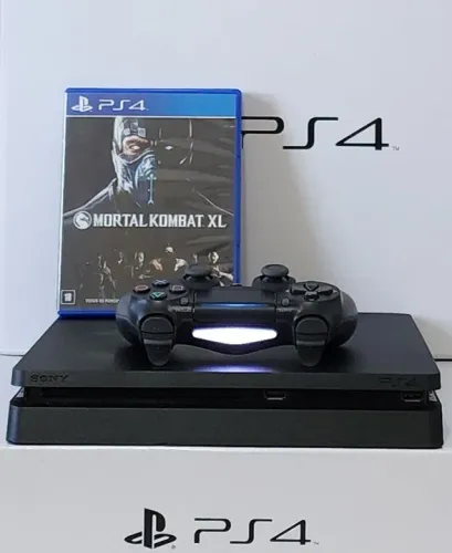 PS4 Slim 1TB + GARANTIA - Ofertas Imbatíveis! Temos Loja Física