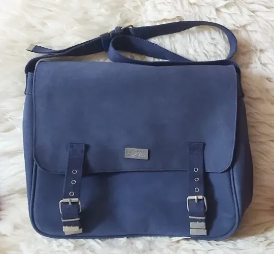 Bolsa carteiro davidoff importada