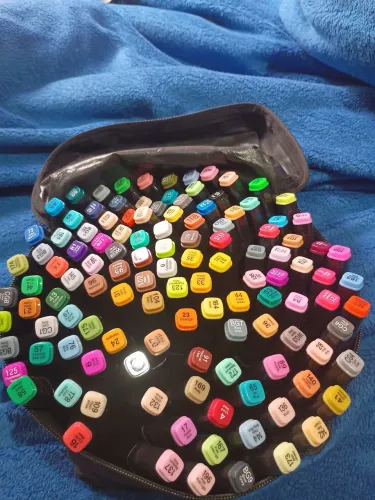 Kit de marcadores para colorir