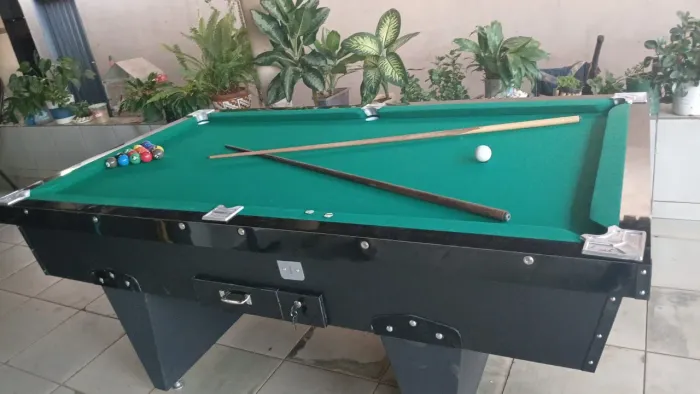 Mesas de sinuca Novas, direto da fábrica! A partir de R$2.700 a vista!