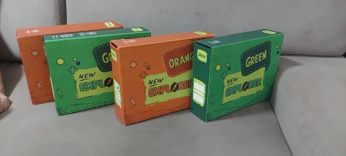 New Explorer Green e Orange