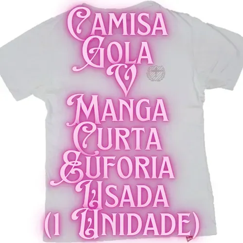 Camisa Gola V Usada