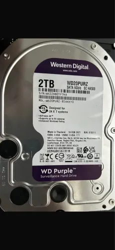 disco rígido (HD) Western Digital Purple de 2 TB