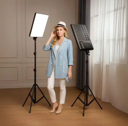 Kit Righ Lith Luminária LED, Estúdio Fotográficos, Gravação de Vídeo