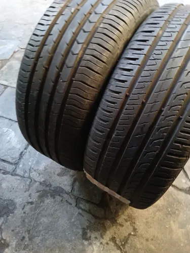 2 pneus da continental 215/55/16 com 98%