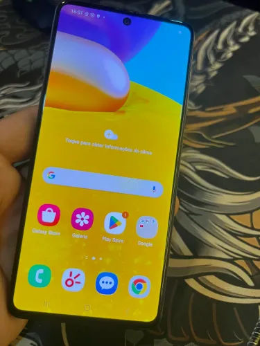Samsung Galaxy A71 128GB BRANCO Tela 6.7" Câmera 64MP
