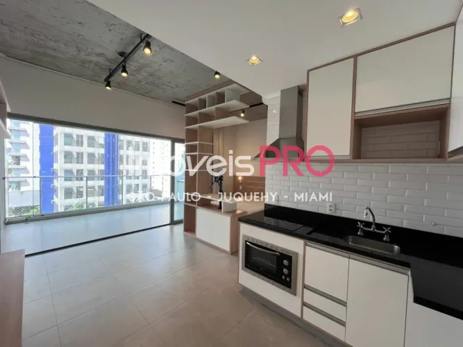 Apartamento 45m² para locação Moema Fora da Rota!