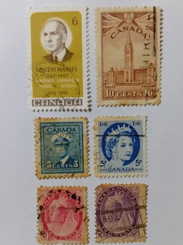 Selos Antigos Canadá