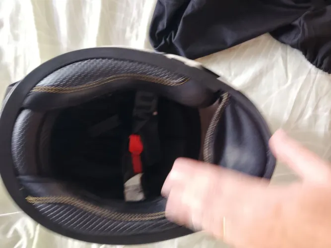 Capacete bife viseira camaleão 