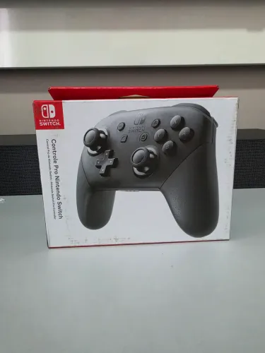 Pro Controller Nintendo Switch - Lacrado com Nota Fiscal