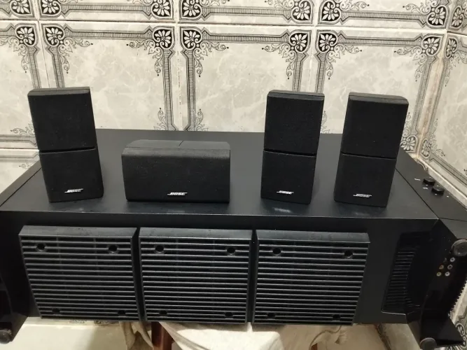 Bose Acoustimass 16 todos perfeitos funcionando perfeitamente somente que estão n fotos 