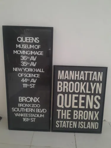 Quadros decorativos americanos 