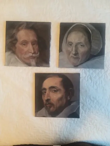 Óleo sobre tela! 03 quadros