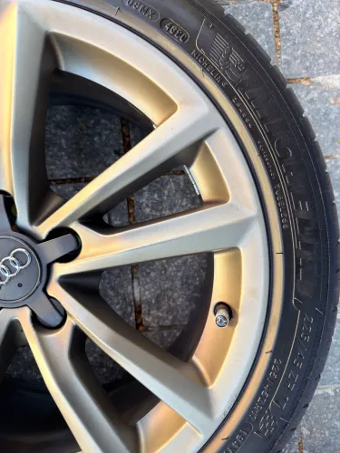 Rodas 5x112 originais audi A3 sedan 2.0, pneus Michelin Pilot Sport 225/45