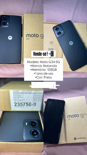 VENDO CELULAR MOTO G34 