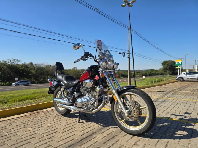 Yamaha Virago XV 1100 1986 *PLACA PRETA*