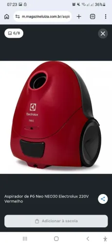 Aspirador de pó Electrolux Neo30 220v 1300w