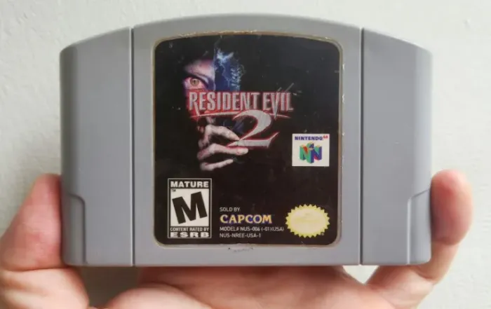 Cartucho Original Jogo Resident Evil 2 Nintendo 64