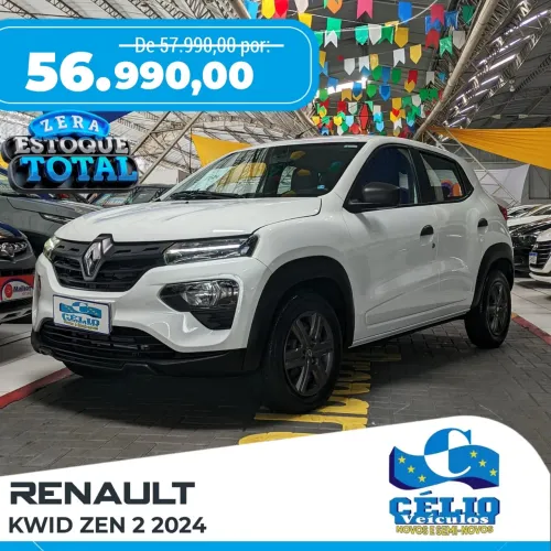 Renault Kwid Zen 1.0 Flex 12V 5P Mec. 2024