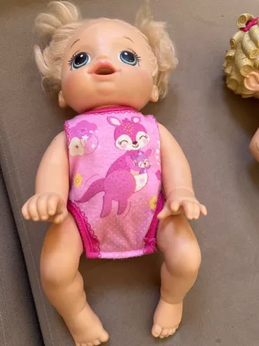 Boneca Baby Alive engatinhar , não está funcionando