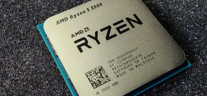 Processador AMD Ryzen 5 5500 3.6GHz 4.2GHz Max Turbo