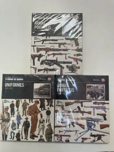 lote coleção armas de guerra - abril 15,16 e 19.