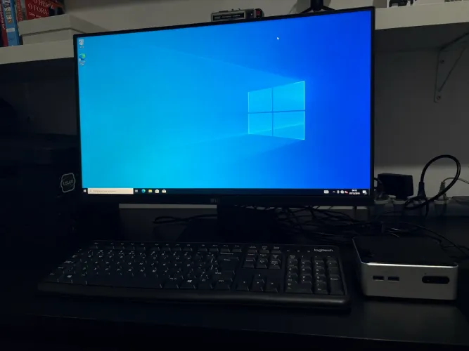 Mini PC Intel i3 + SSD 960GB + Monitor LG IPS 23.8" FreeSync