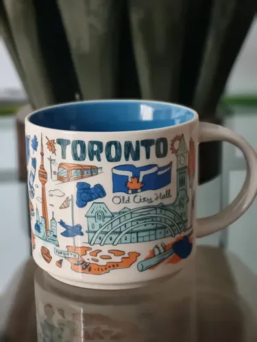 Caneca Starbucks Been There Series - Toronto - 414 ml -;